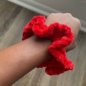 Red Velvet crochet Scrunchie ❤️